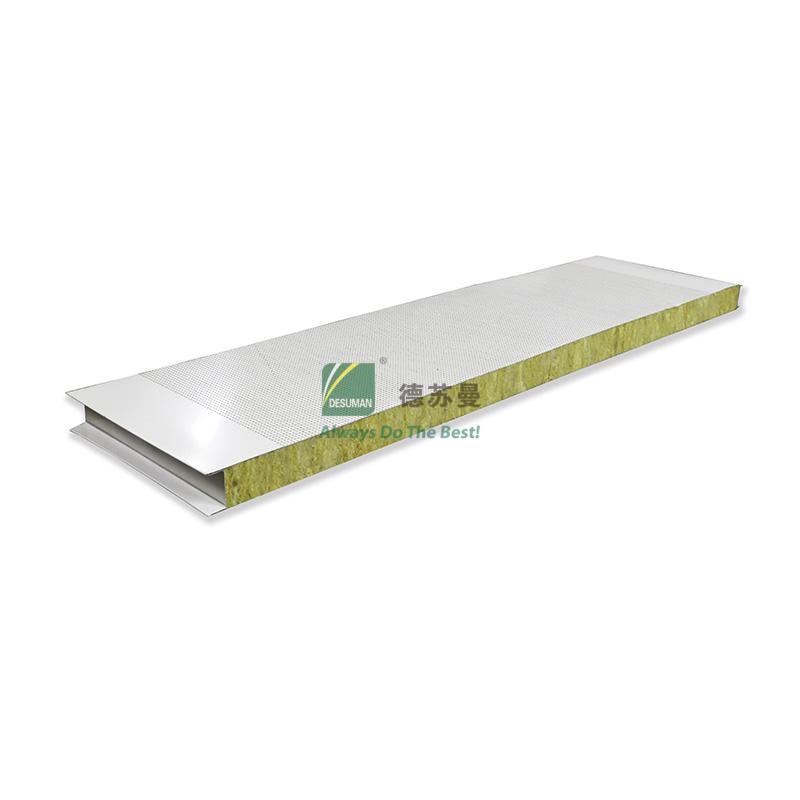 Rock wool perforated board