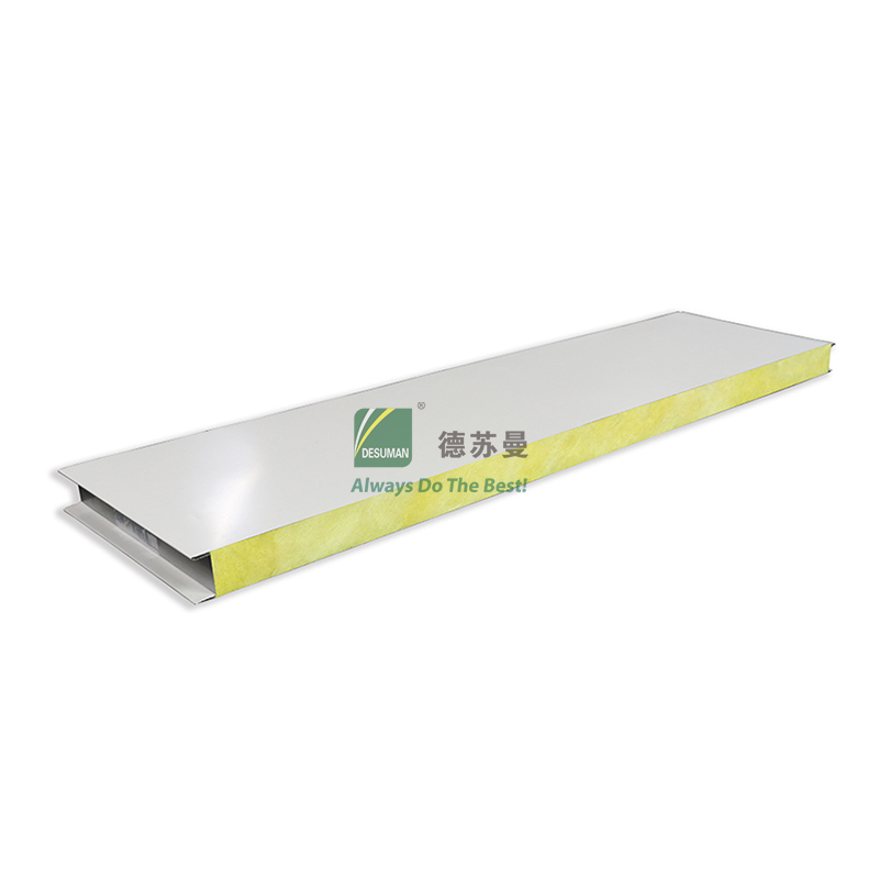 Glass wool sandwich panel