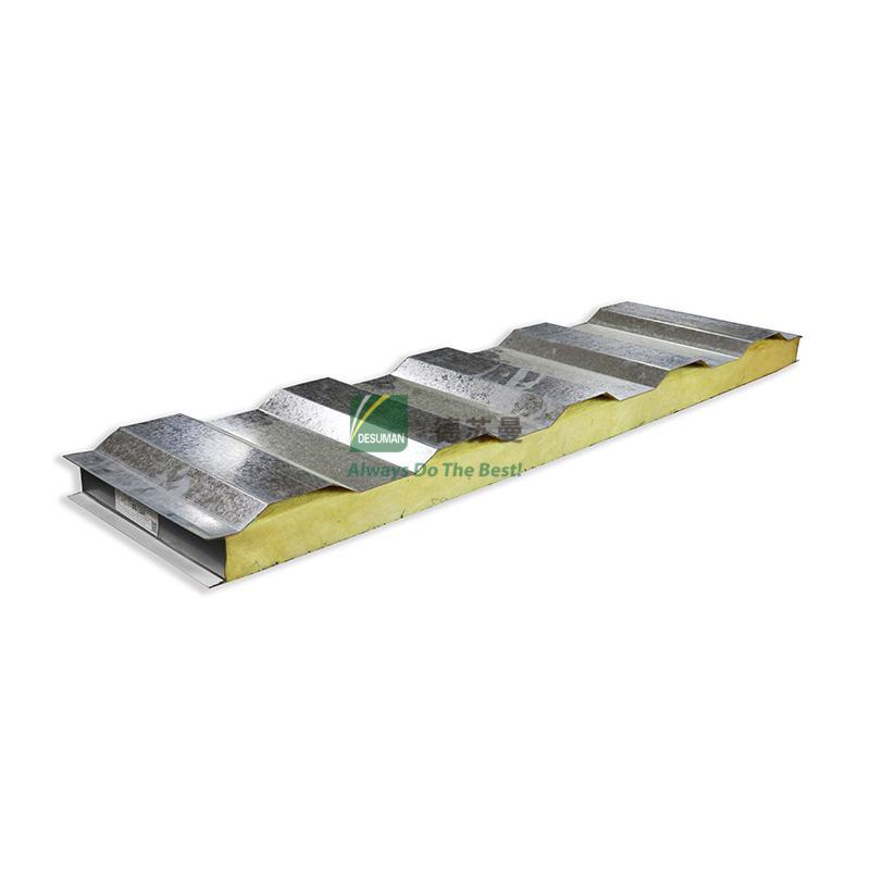 Glass wool sandwich wave tile board