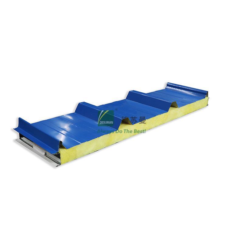 Glass wool sandwich panel