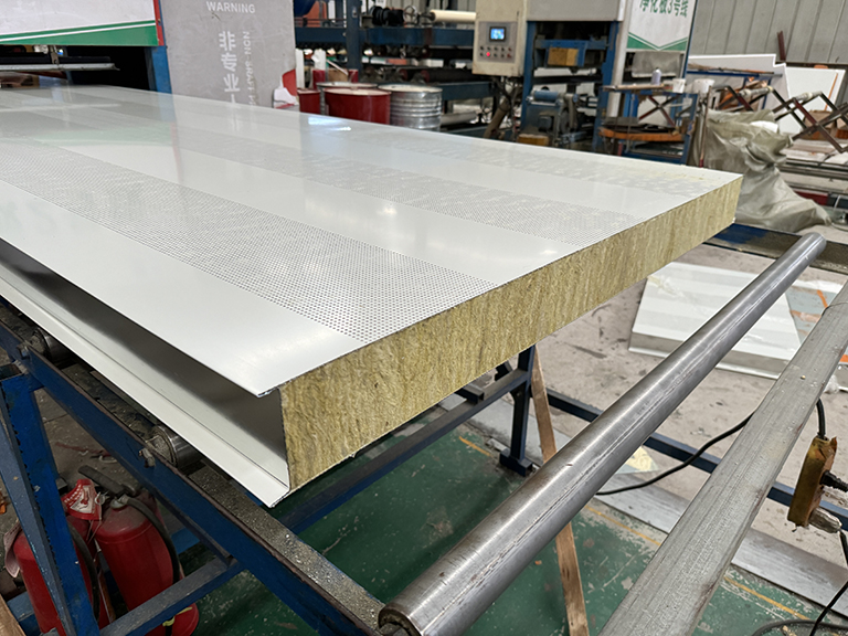 Performance characteristics of perforated sound-absorbing sandwich panels